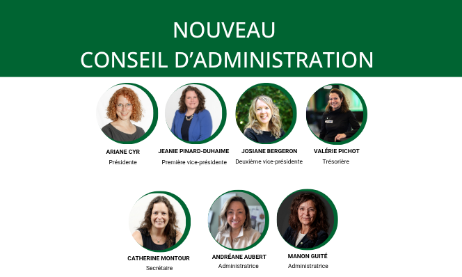 Le Réseau québécois pour la réussite éducative annonce sa nouvelle présidente et la composition de son conseil d’administration